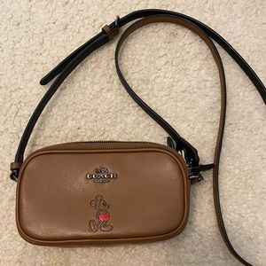 Mickey Mouse coach crossbody